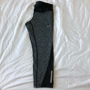 Nike workout pant, black/gray, S